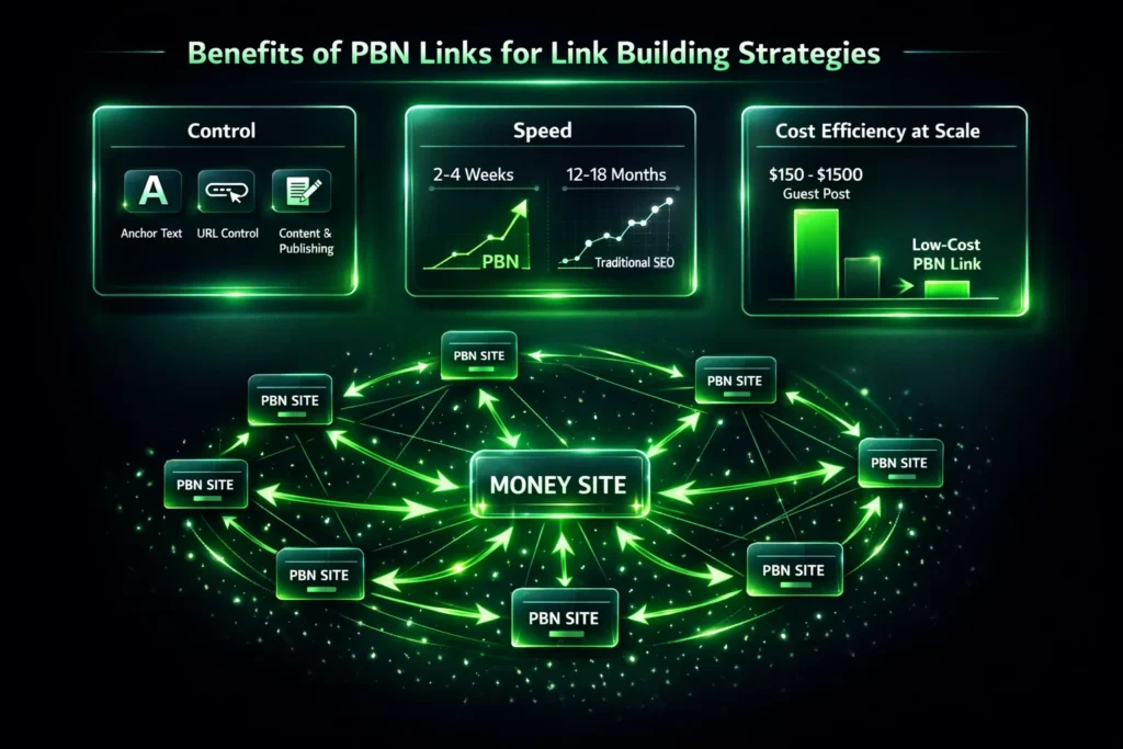 Advantages of PBN Links for Link Building Strategies